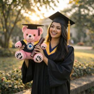 Proud Graduate Teddy Bear 30cm – Custom Graduation Gift