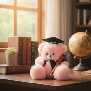 Shiny Bear Graduation teddy - 36cm Soft Plush Gift