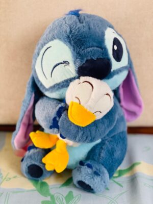 Stitch Plush Toy with Duck 30cm– Adorable Soft Toy for Kids & Gift Lovers