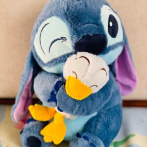 Stitch Plush Toy with Duck 30cm– Adorable Soft Toy for Kids & Gift Lovers