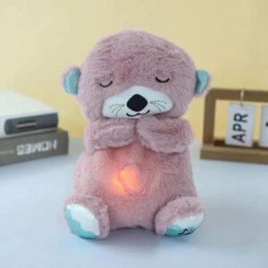 Breathing Bear Plush Toy – Soft 24cm Cuddly Gift for Kids & Lovers